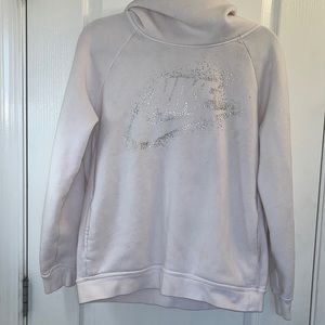 L Nike Pink Hoodie